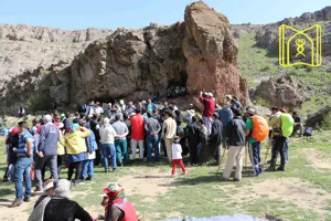 بیش از هزار نفر به قلعه ضحاک هشترود صعودکردند