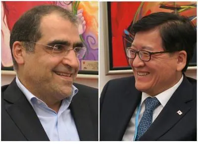 در ملاقات وزرای بهداشت ایران و کره جنوبی تاکید شد: